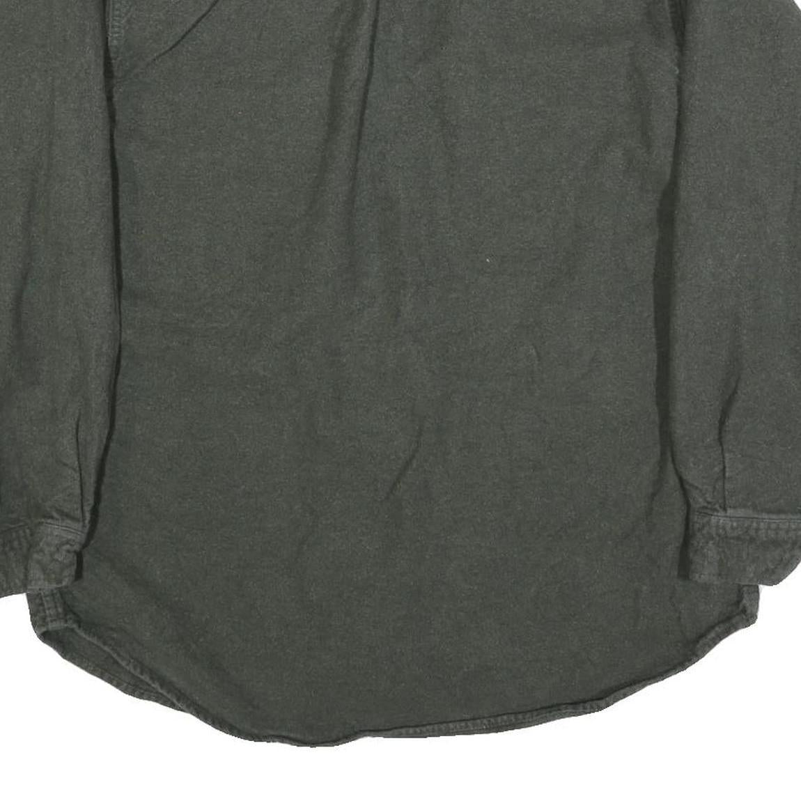 FIELD & STREAM Mens Grey Cotton Blend Shirt M Button Pocket Casual Outdoor