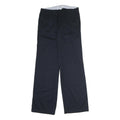 TOMMY HILFIGER Mens Cotton Blend Navy Relaxed Straight Trousers W32 L33 Casual