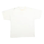 Mens White Carlos'n Charlie's Graphic T-Shirt L Short Sleeve Crew Neck Cotton