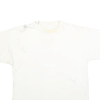 Mens White Carlos'n Charlie's Graphic T-Shirt L Short Sleeve Crew Neck Cotton