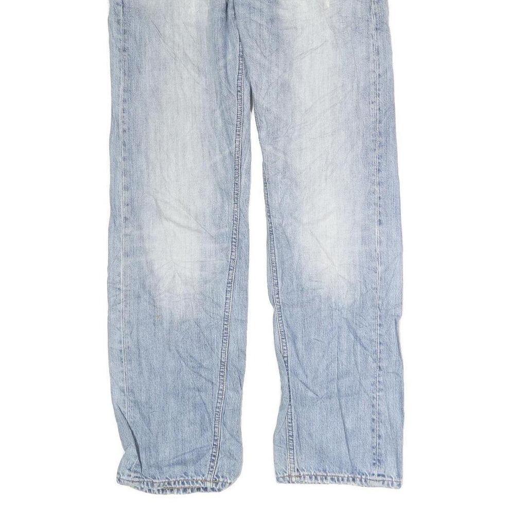 CARHARTT Mens Jeans Blue Regular Straight Denim Light W32 L30 Casual Workwear