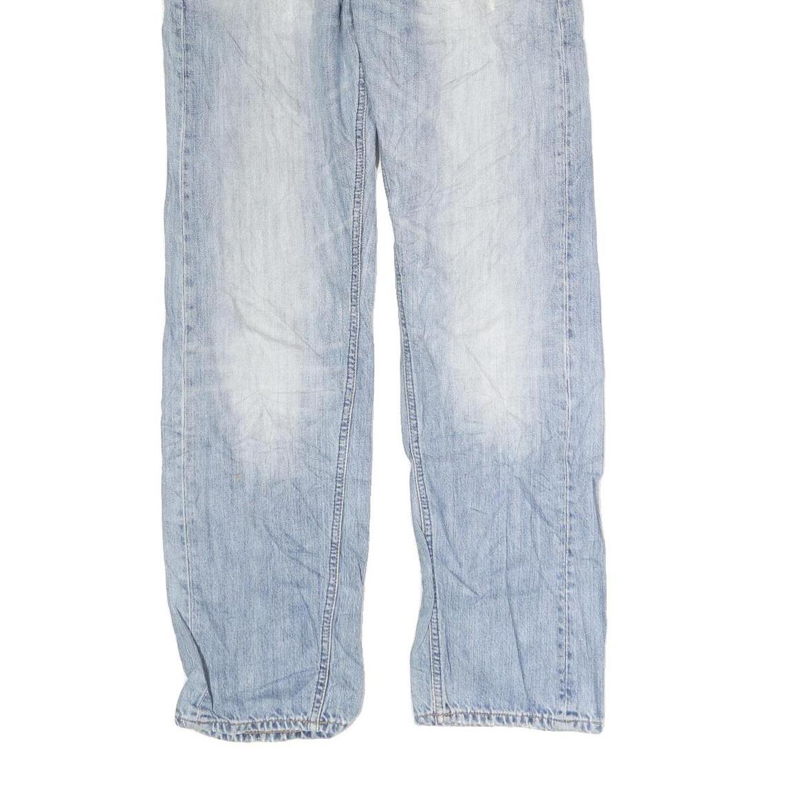 CARHARTT Mens Jeans Blue Regular Straight Denim Light W32 L30 Casual Workwear