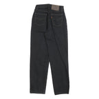 LEVI'S Boys Jeans Black Regular Straight Denim W22 L27 Classic Zip Fastening