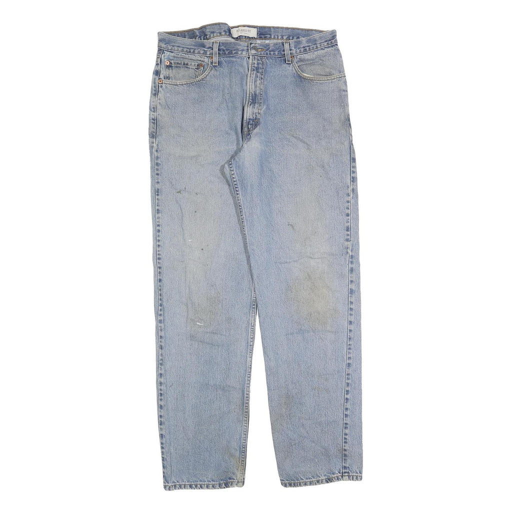 LEVI'S 550 Straight Mens Jeans Blue Relaxed Straight Denim Medium W36 L34