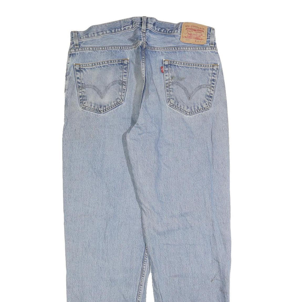 LEVI'S 550 Straight Mens Jeans Blue Relaxed Straight Denim Medium W36 L34