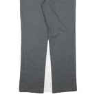 DICKIES Mens Cotton Blend Grey Regular Straight Trousers W30 L28 Workwear