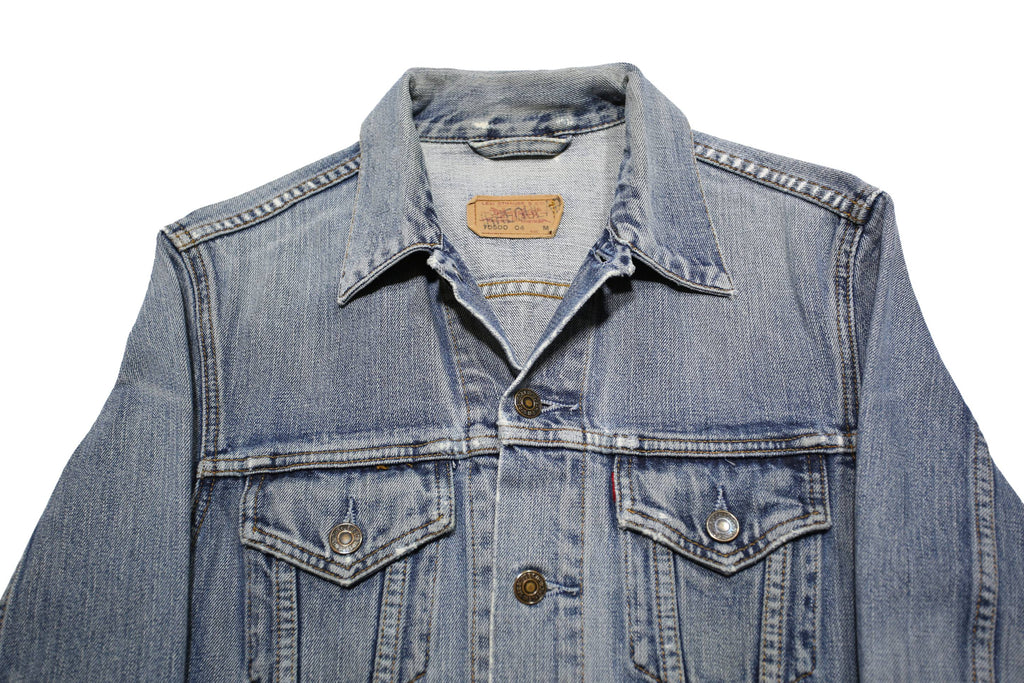 LEVI'S Womens Blue Denim Jacket Classic Fit M Cotton Button Closure Long Sleeve