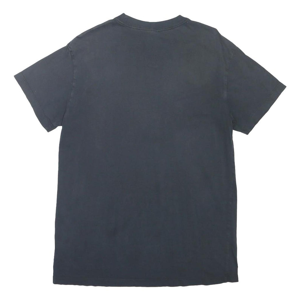 NIKE Mens Black Crew Neck T-Shirt M Cotton Blend Classic Fit Sportswear