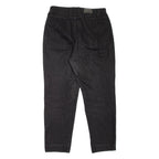 LEE Womens Jeans Black Regular Mom W32 L29