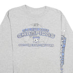 MLS Mens Grey San Jose Earthquakes Champions Long Sleeve Crew Neck Football
