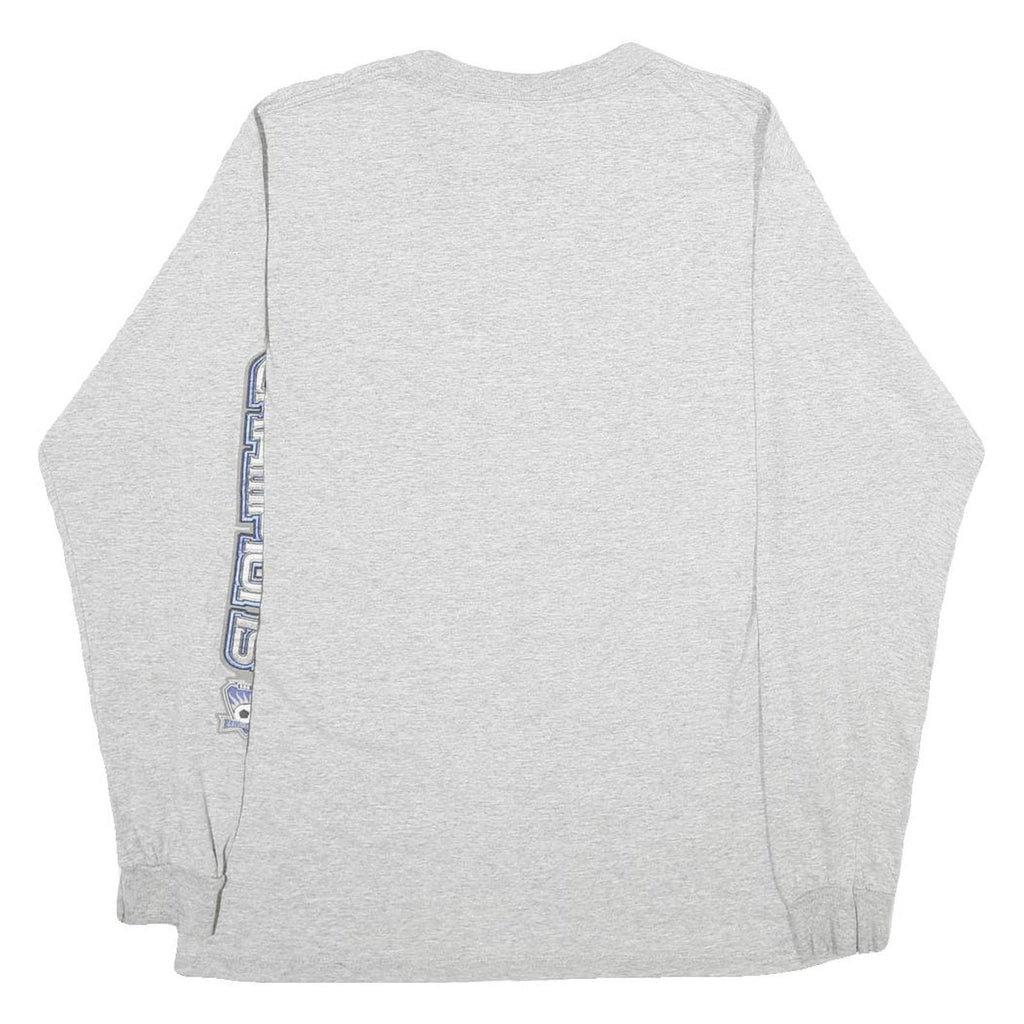 MLS Mens Grey San Jose Earthquakes Champions Long Sleeve Crew Neck Football