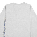 MLS Mens Grey San Jose Earthquakes Champions Long Sleeve Crew Neck Football