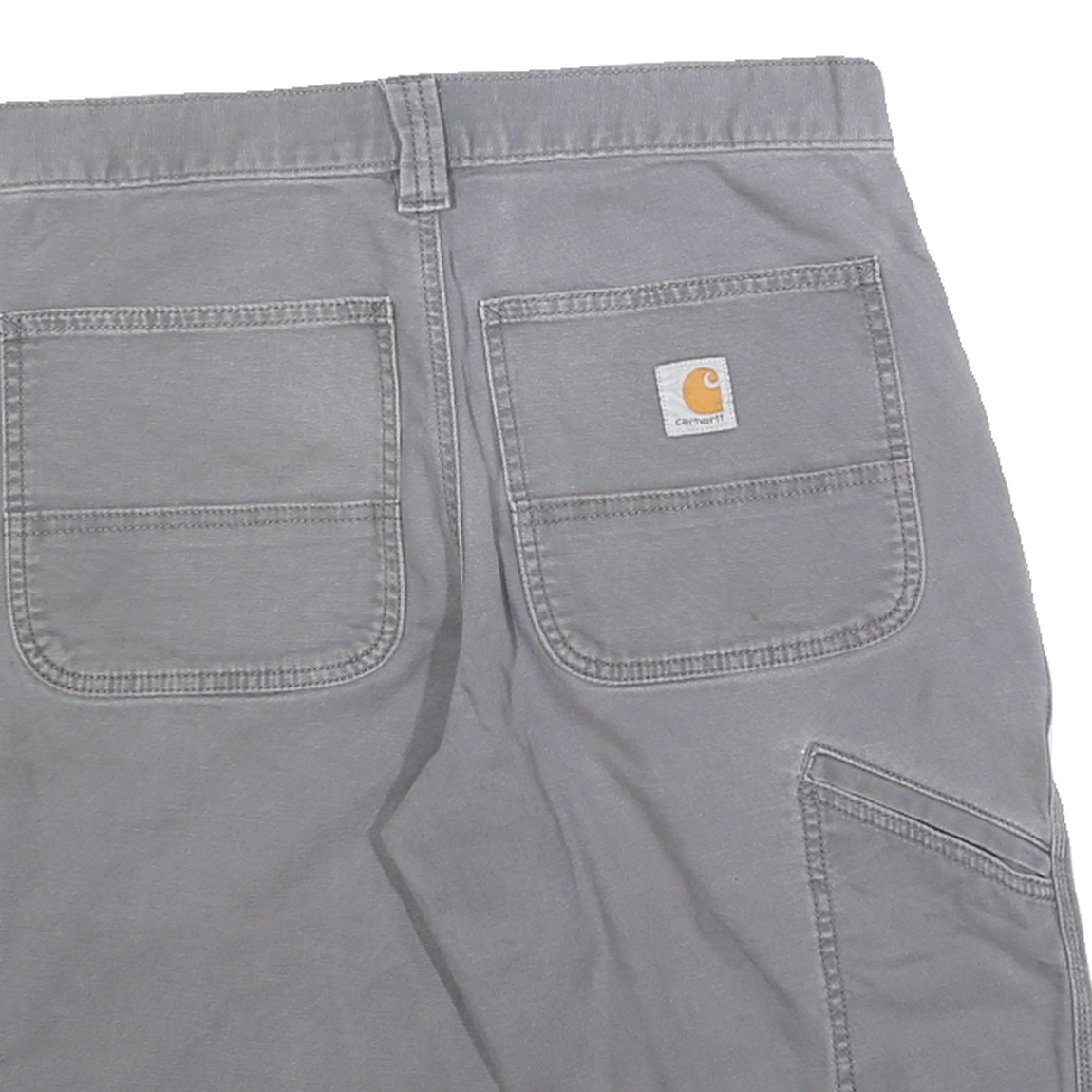 CARHARTT Mens Grey Casual Cotton Blend Relaxed Fit M W31 Workwear Shorts