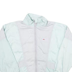 VICTORY TEAM Womens Light Green & Pale Green Jacket UK 14 Polyamide Zip Plain