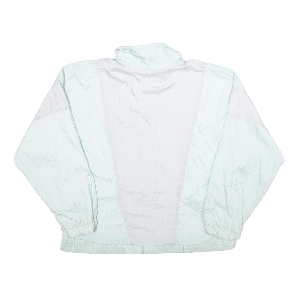 VICTORY TEAM Womens Light Green & Pale Green Jacket UK 14 Polyamide Zip Plain