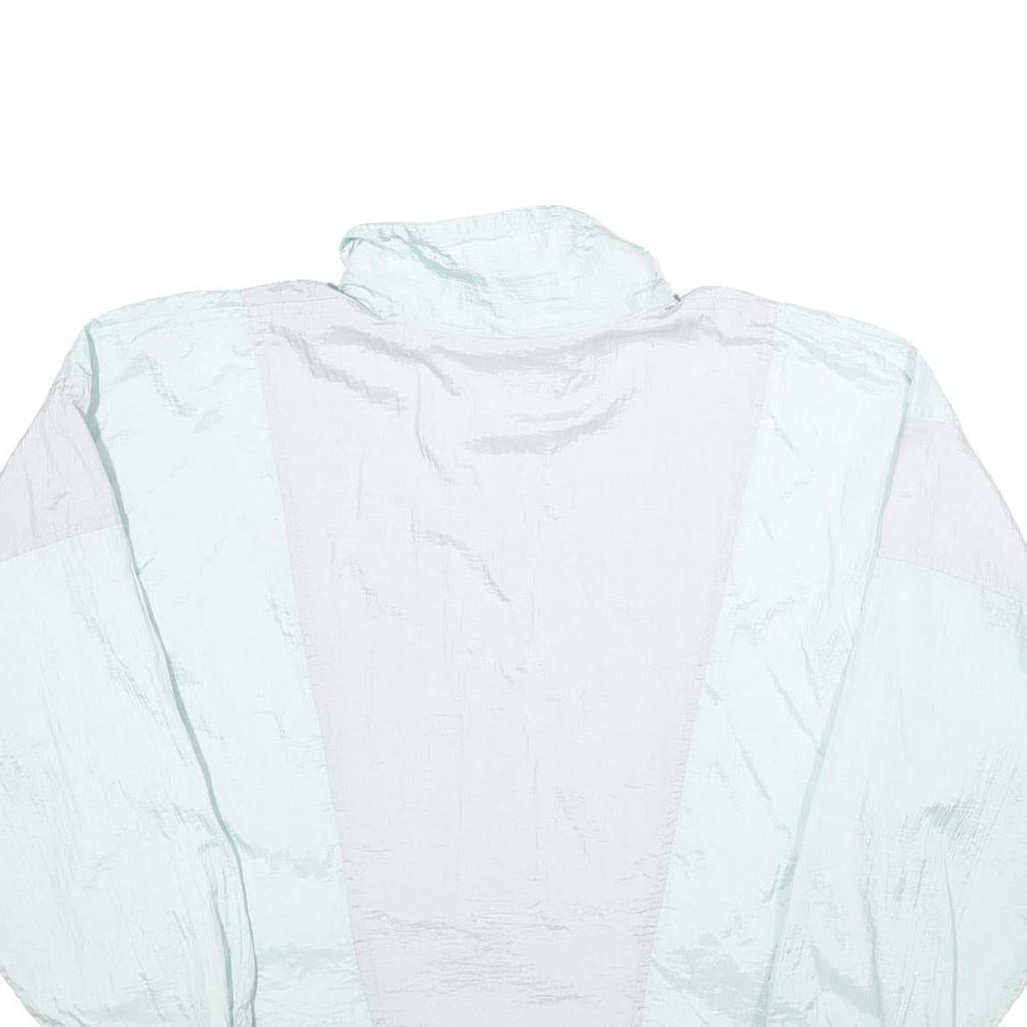 VICTORY TEAM Womens Light Green & Pale Green Jacket UK 14 Polyamide Zip Plain