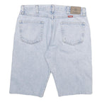 WRANGLER Mens Cotton Blend Blue Denim Shorts XL W34 Casual Classic Fit