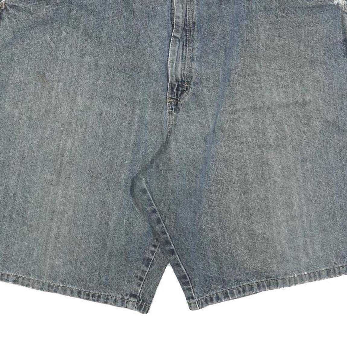WRANGLER Mens Denim Blue Casual Shorts XL W38 Carpenter Style Workwear