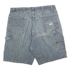 WRANGLER Mens Denim Blue Casual Shorts XL W38 Carpenter Style Workwear