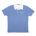 NORTH SAILS Mens Blue & White Short Sleeve Logo Polo Shirt M Cotton Casual
