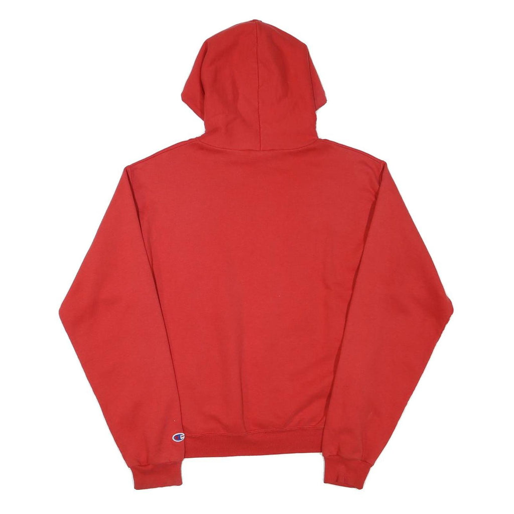 CHAMPION Mens Red Christian Brothers Pullover Hoodie S College Graphic
