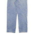 DICKIES Mens Regular Fit Light Blue Denim Jeans W36 L33 Workwear Zip Closure