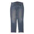 LEVI'S 511 Slim Mens Jeans Blue Regular Denim Medium W32 L31 Zip Cotton Blend