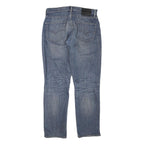 LEVI'S 511 Slim Mens Jeans Blue Regular Denim Medium W32 L31 Zip Cotton Blend
