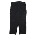 DICKIES Mens Black Cotton Blend Regular Fit Straight Leg Trousers W36 L29