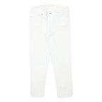 LEVI'S 712 Womens Jeans White Slim Skinny Denim W27 L24 Zip Cotton Blend