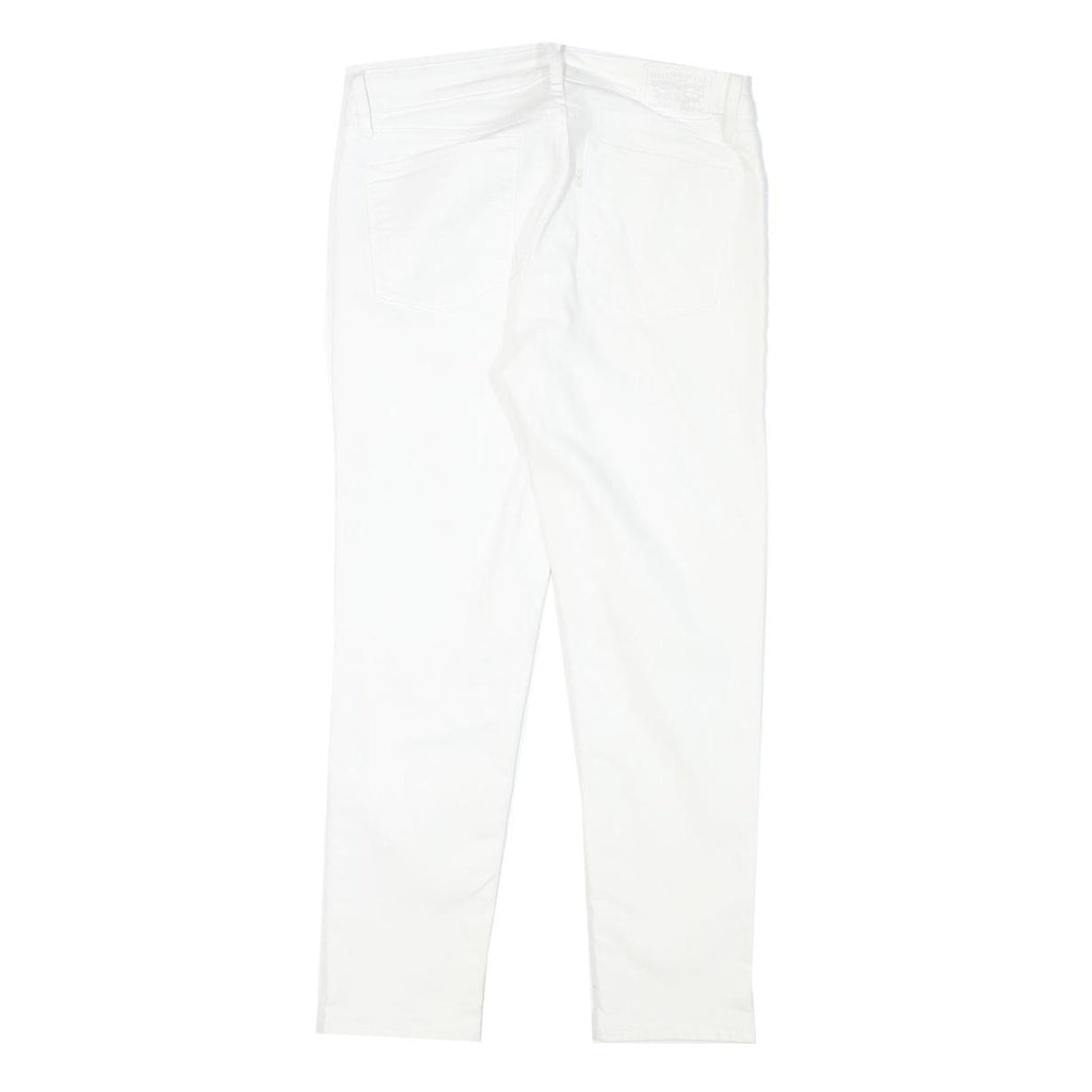 LEVI'S 712 Womens Jeans White Slim Skinny Denim W27 L24 Zip Cotton Blend