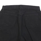 LIZ CLAIBORNE Womens Black Cotton Blend Casual Shorts Size M W32 Stylish