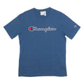 CHAMPION Mens T-Shirt Blue M