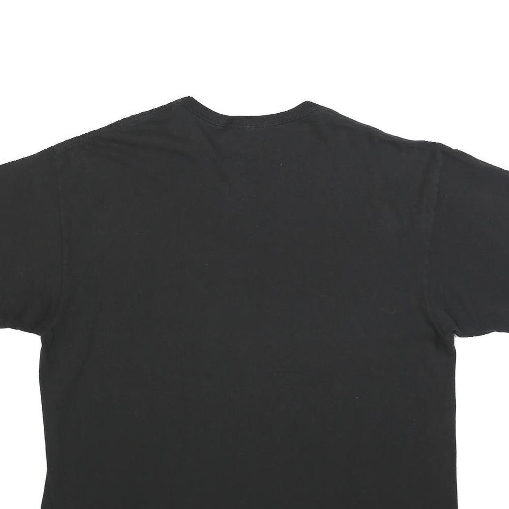 ACDC Mens Black Band T-Shirt 2XL Short Sleeve Crew Neck Rock Music