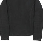 THE NORTH FACE Womens Black Jacket S Polyester Fleece Zip Outdoor Casual