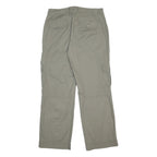 COLUMBIA Womens Cotton Blend Beige Regular Cargo Trousers W34 L31 Outdoor