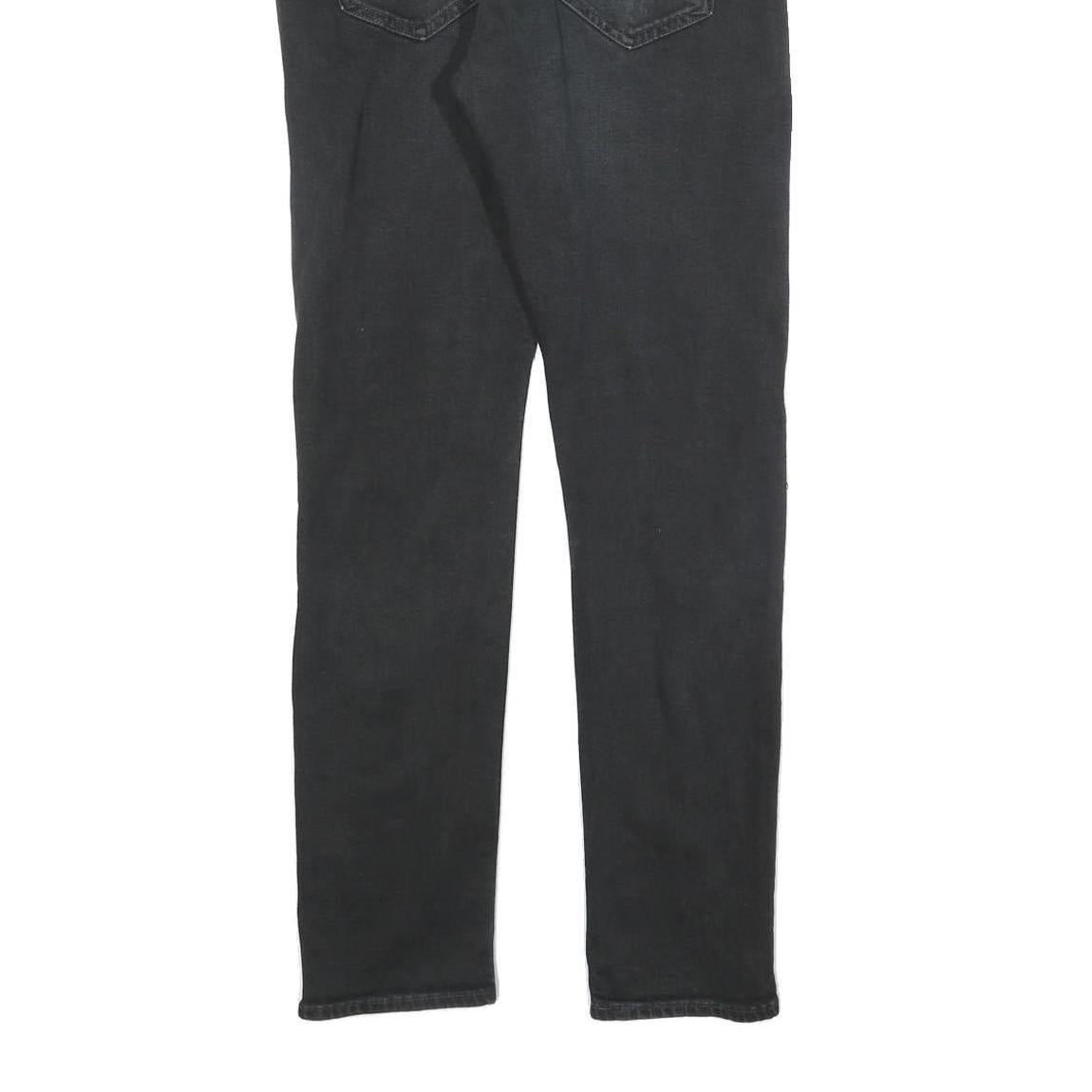 LEVI'S 512 Big E Mens Jeans Black Slim Skinny Cotton Blend W32 L32