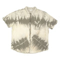EARTHBOUND Mens Shirt Grey Crazy Pattern XL