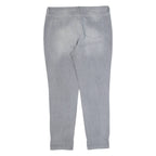 THE WHITE COMPANY Brompton Fit Womens Jeans Grey Boyfriend Stone Wash W34 L30