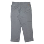 DICKIES 874 Workwear Mens Trousers Grey Regular Straight W38 L28