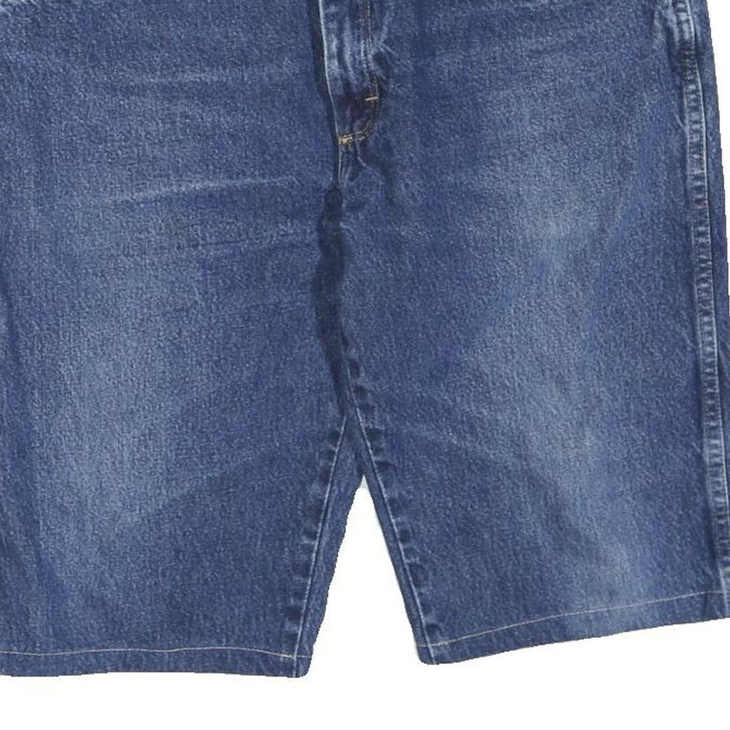 WRANGLER Mens Denim Blue Casual Shorts L W36 Comfortable Fit Classic Style