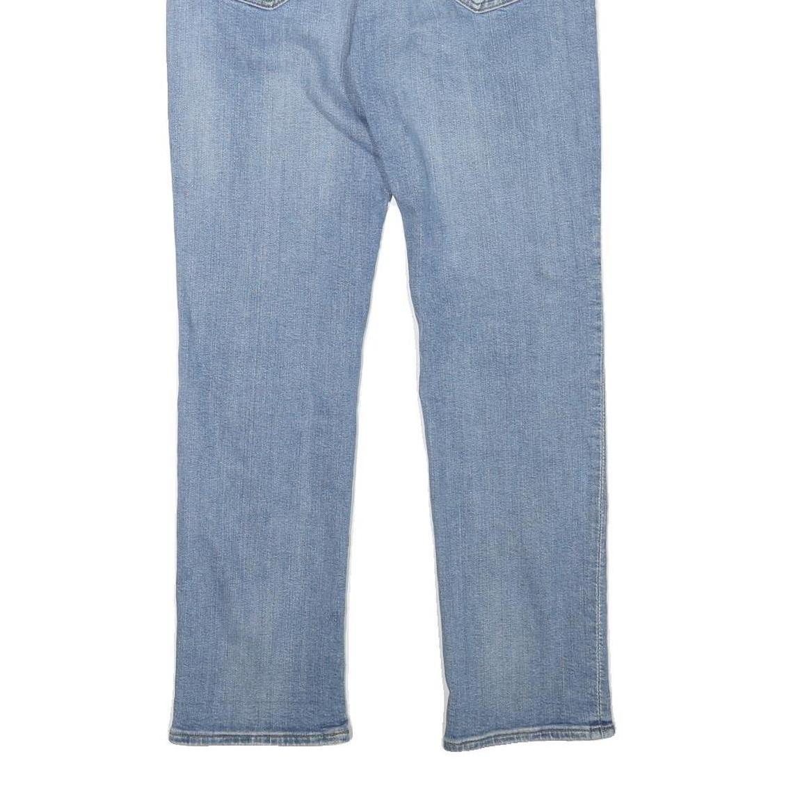 LEVI'S Mens Slim Blue Denim Light W30 L29 Cotton Blend Zip Jeans Classic Fit