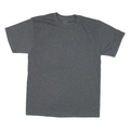 CHAMPION Mens Grey Graphic T-Shirt M Short Sleeve Crew Neck Cotton Blend Casual