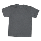 CHAMPION Mens Grey Graphic T-Shirt M Short Sleeve Crew Neck Cotton Blend Casual