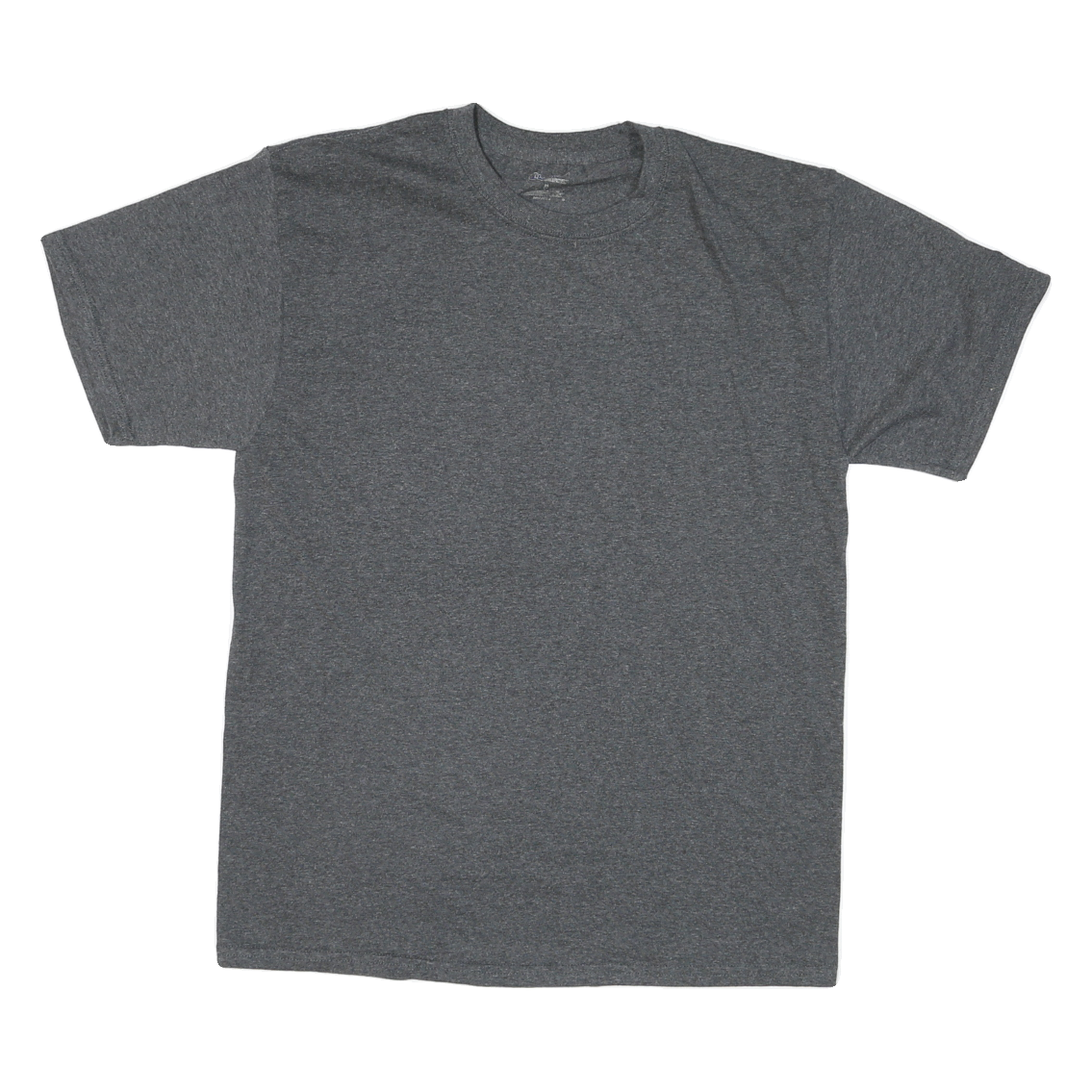 CHAMPION Mens Grey Graphic T-Shirt M Short Sleeve Crew Neck Cotton Blend Casual