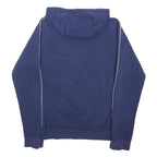 ADIDAS Mens Blue Hooded Pullover Hoodie XS Sports Casual Cotton Blend