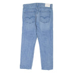 LEVI'S Line 8 Mens Jeans Blue Regular Tapered Stone Wash W34 L27