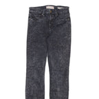 GUESS Womens Jeans Grey Slim Skinny Acid Wash W24 L29