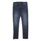 TRUE RELIGION Mens Jeans Blue Slim Skinny Denim Medium W34 L34 Classic Style