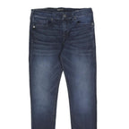 TRUE RELIGION Mens Jeans Blue Slim Skinny Denim Medium W34 L34 Classic Style